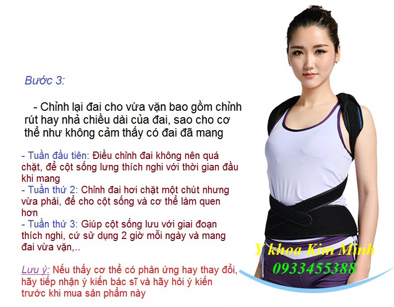 B3 HDSD dai cot song lung dieu tri veo cot song CO-29 - Y khoa Kim Minh