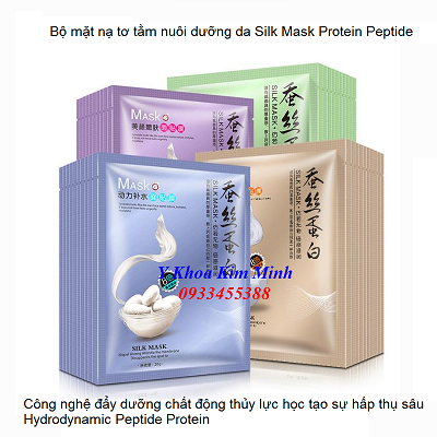 Bộ mặt nạ Silk Mask chăm sóc nuôi dưỡng trắng sáng mịn da - Y khoa Kim Minh 0933455388