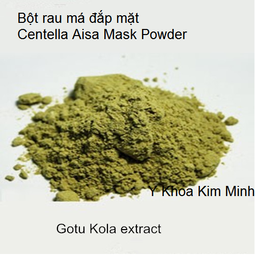 Bot rau ma dap mat duong da centella asia powder Y Khoa Kim Minh