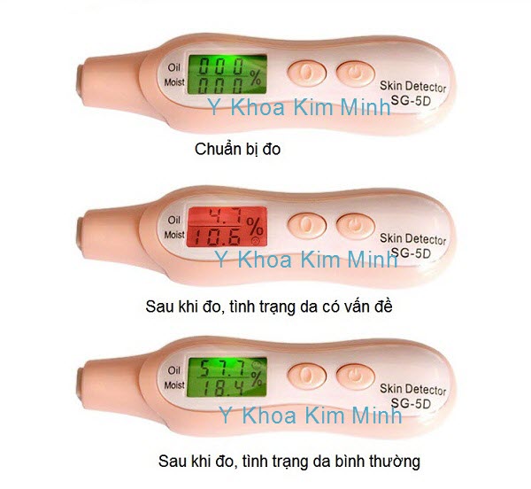 Bút kiểm tra độ ẩm và dầu của da SG-5D Y Khoa Kim Minh