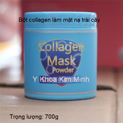 Hộp collagen làm mặt nạ trái cây đóng lọ Y Khoa Kim Minh buôn bán giá sỉ