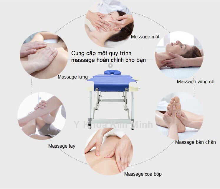 Noi ban giuong massage di dong xach tay vali - Y khoa Kim Minh 0933455388