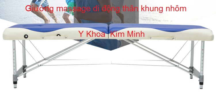 Cung cap giuong massage di dong khung than nhom - Y Khoa Kim Minh