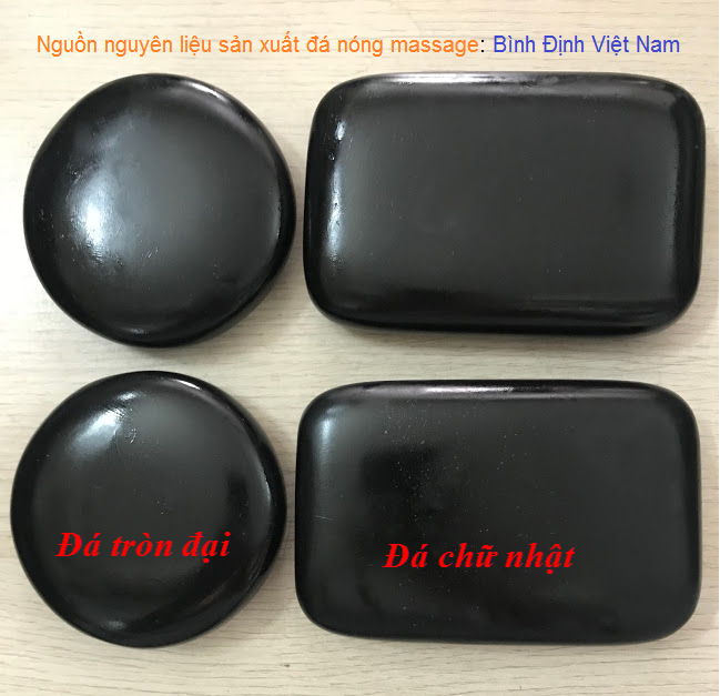 Đá massage nóng Việt Nam chất lượng cao bán tại Y Khoa Kim Minh 0933455388