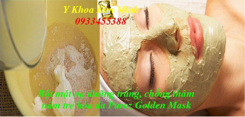 Bột mặt nạ vàng dẻo Puroz Golden Mask - Y Khoa Kim Minh Bot mat na vang deo Puroz Phap - Y Khoa Kim Minh