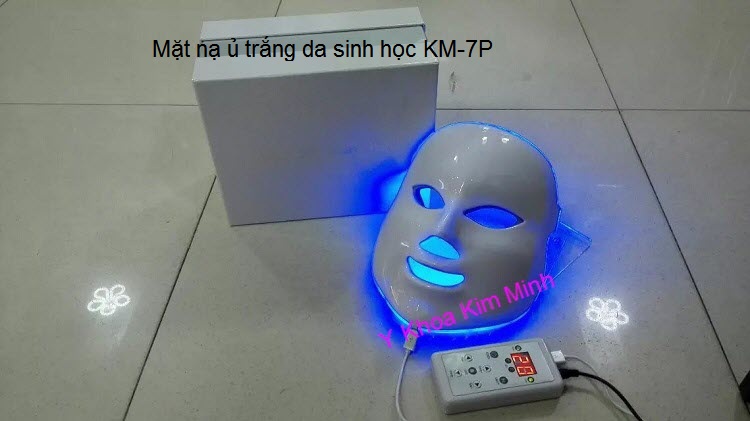 Den mat na anh sang sinh hoc cham soc da Bio Led KM-7P có 7 màu Y Khoa Kim Minh
