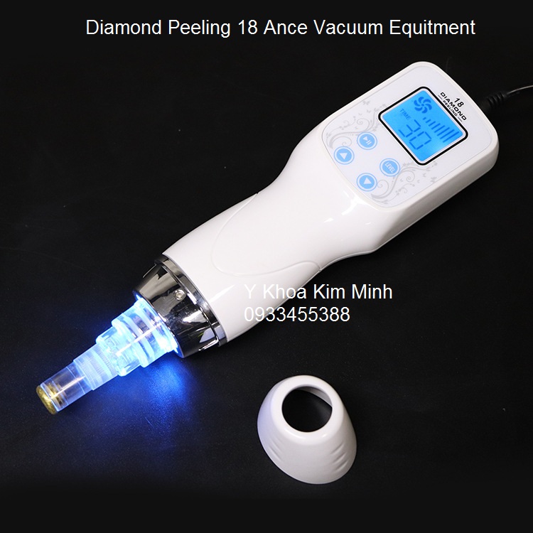 Diamond peeling 18 dermabrasion ance vacuum machine mini handle kimico