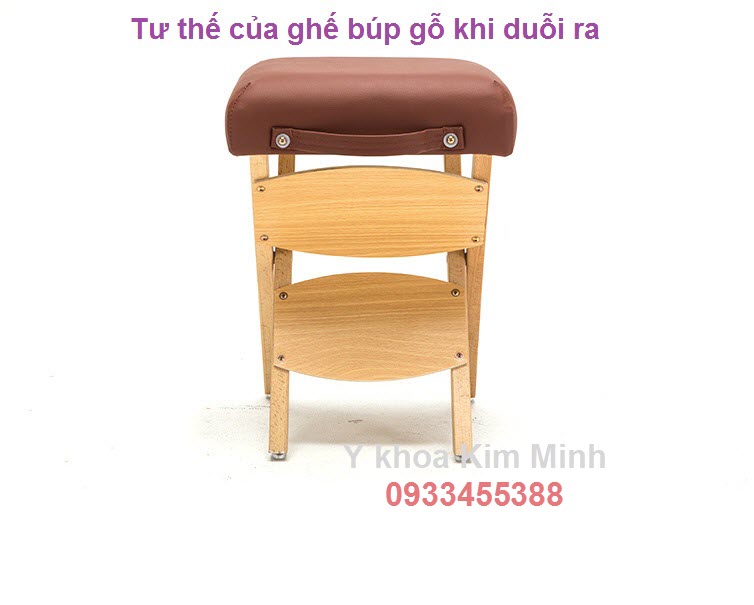 Ghế búp gỗ sản xuất và bán tại Y Khoa Kim Minh - 0933455388
