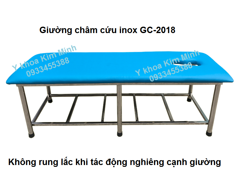 Giuong cham cuu inox GC-2018 ban tai Y Khoa Kim Minh 0933455388