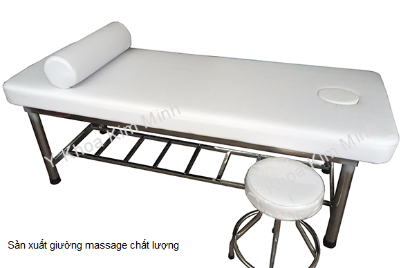 Cung cap giuong massage inox gia si GKM-450 Y Khoa Kim Minh