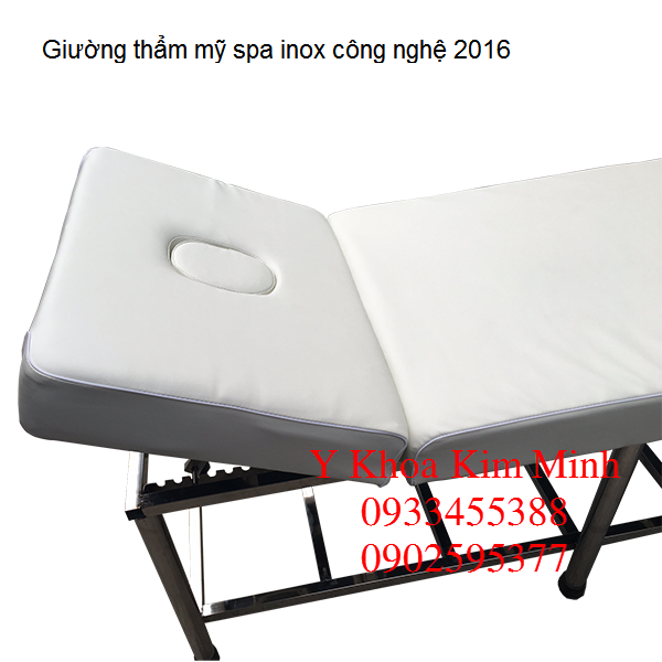 Dia chi cong ty san xuat giuong massage inox BT-0616 Y Khoa kim Minh sai gon