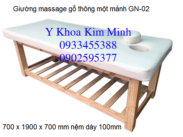 Giuong massage xong hoi san xuat ban tai Y Khoa Kim Minh