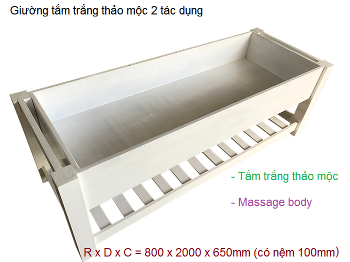 Sản xuất và bán giường tắm trắng thảo dược Đông y tại Tp Hồ Chí Minh - Y Khoa Kim Minh 0933455388