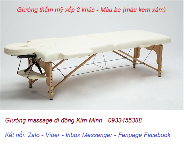 Giuong tham my massage xep 2 khuc nhap khau Kim Minh