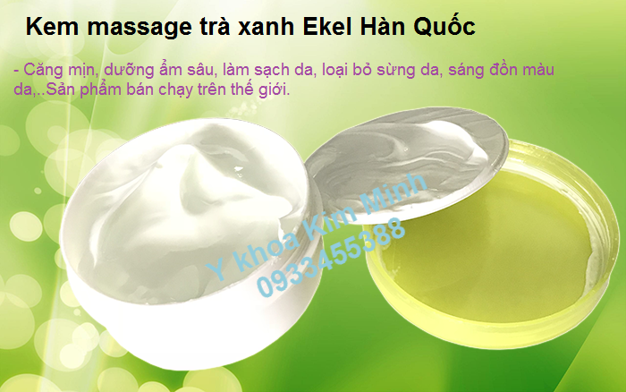 Kem masage tra xanh Han Quoc EKel ban tai Y khoa Kim Minh 0933455388