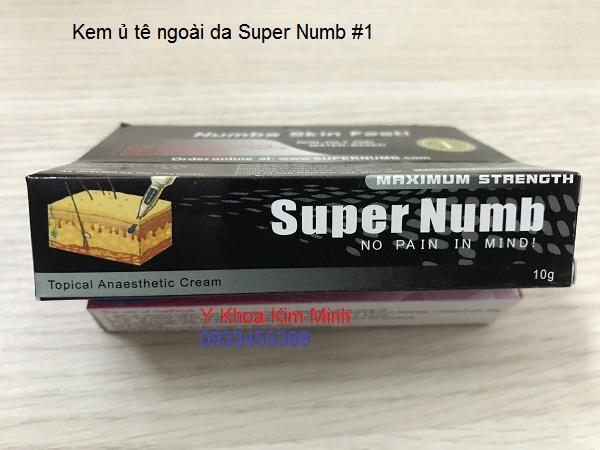 Kem ủ tê nhanh Super Numb #1 Kim Minh 0933455388 tại Tp hochiminh