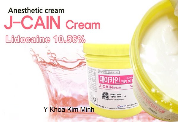 Dia chi ban kem u te Han quoc Y khoa Kim Minh J-Caine Lidocaine 10.56%