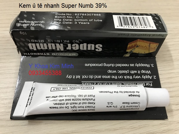 Kem ủ tê nhanh 39% Super Numb Y Khoa Kim Minh 0933455388 tại tp hochiminh