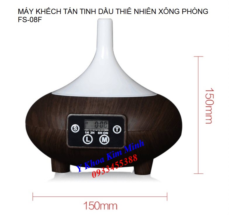 Led 7 Color Ultrasonic Deffuser FS-08F - Y Khoa Kim Minh 0933455388