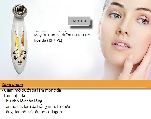 May RF tai tao tre hoa da KMR-151