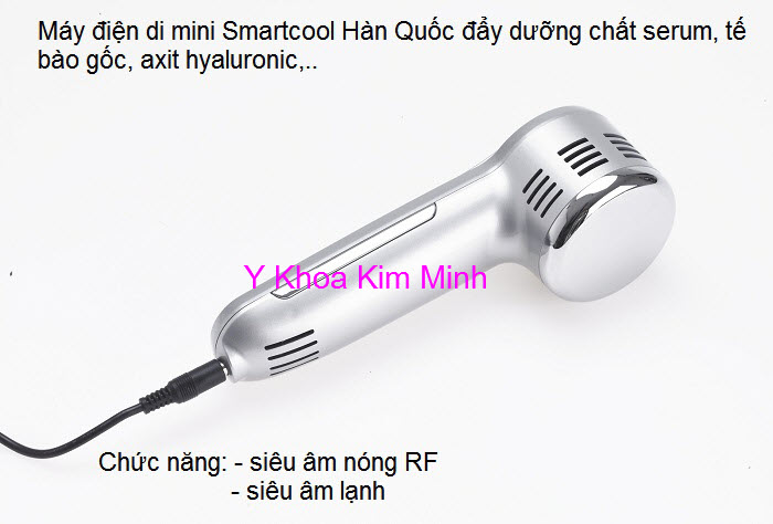 May dien di day tham thau te bao serum Smartcool Han Quoc Y khoa Kim Minh ban cung cap