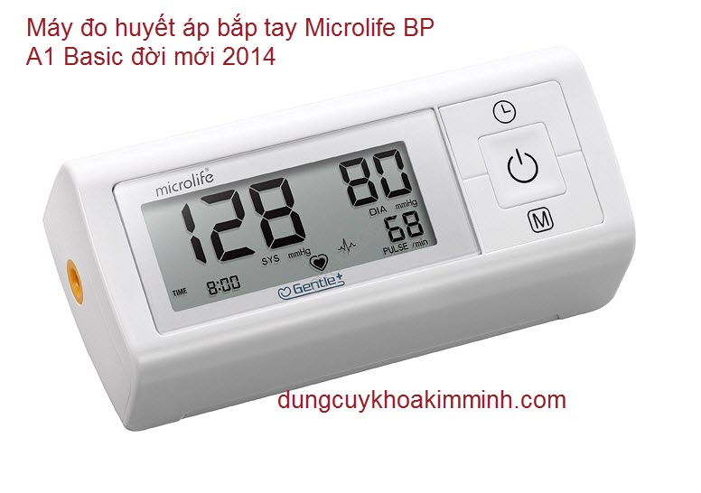 Máy đo huyết áp bắp tay Microlife BP A1 Basic đời mới 2014