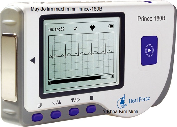 Máy kiểm tra tim mạch rối loạn nhịp tim Prince-180B Y Khoa Kim Minh