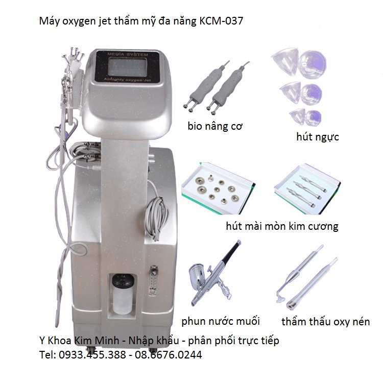 Máy phun oxy jet thẩm mỹ chăm sóc da mặt