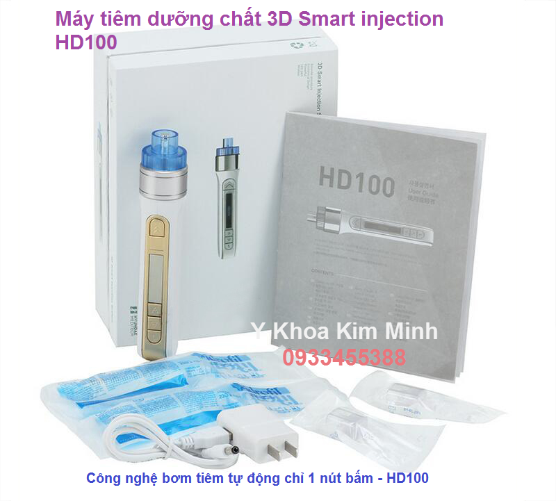 May tiem duong chat tu dong mini 3D Smart injection HD100 - Y Khoa Kim Minh