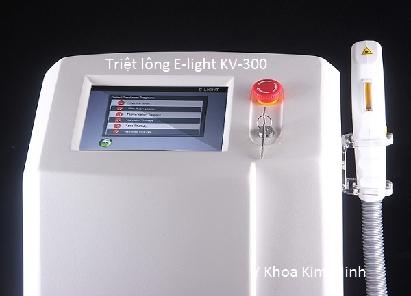 Máy triệt lông E-light đa năng KV-300 bán Y Khoa Kim Minh 7