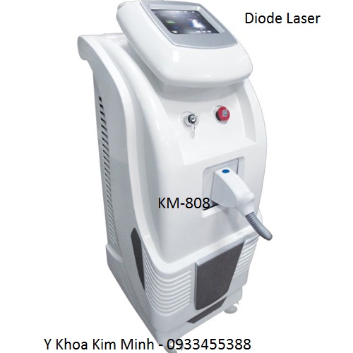 May triet long nhanh Diode Laser KM-808 nhap khau phan phoi ban gia si Y Khoa Kim Minh