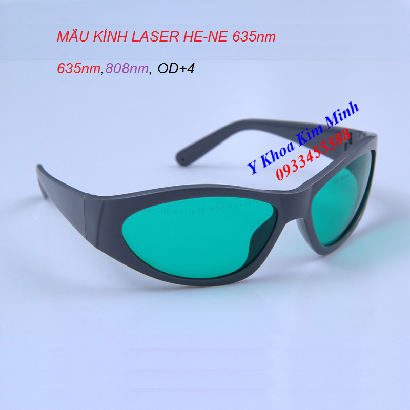 Kính laser He Ne 635nm có chứng nhận tiêu chuẩn Châu Âu - Y Khoa Kim Minh 0933455388