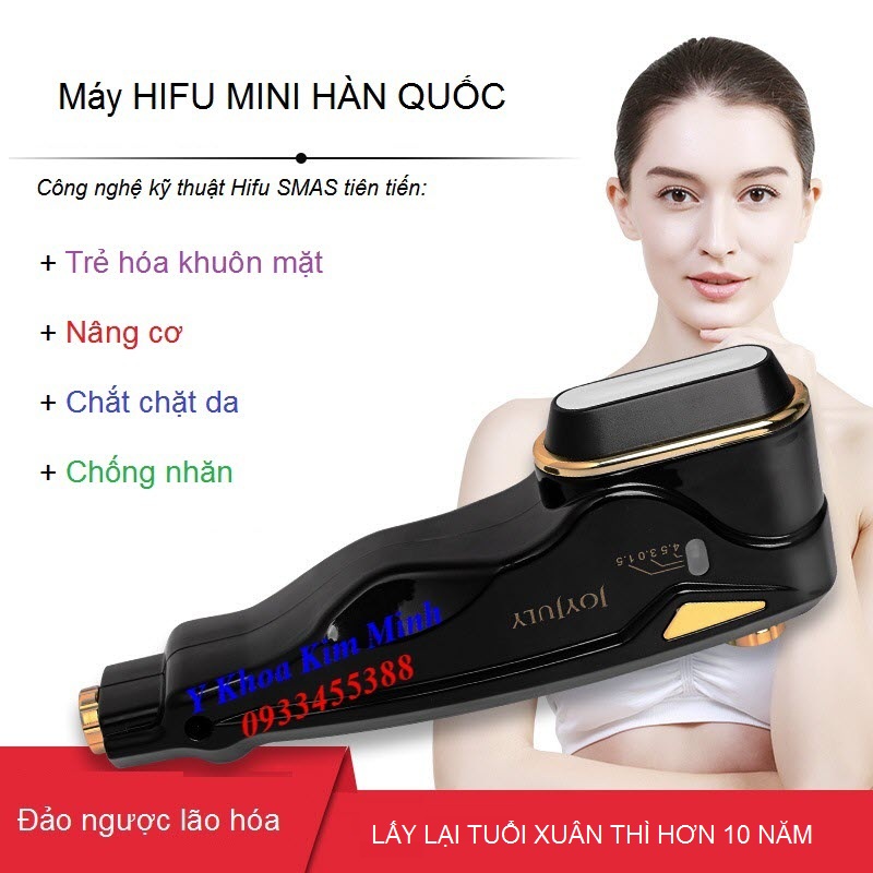 Nơi bán máy Hifu mini Joyjuly Hàn Quốc tại Tp Hồ Chí Minh - Y Khoa Kim Minh 0933455388