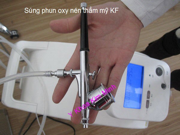 Súng phun oxy jet thẩm mỹ chăm sóc da Spa KHD-30 Y Khoa Kim Minh