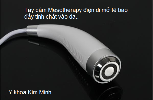 Tay cam dien di mo te bao mesotherapy may day duong chat nang co xoa nhan KM-12C Y Khoa Kim Minh ban tai tp hochiminh