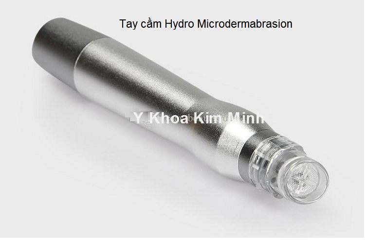 Tay cam hydro microdermabrasion hut doc to tre hoa da mat Derma KW - Y Khoa Kim Minh