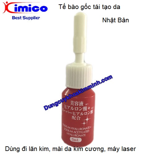 Te bao goc Nhat Ban tai tao da tang sinh collagen, dung cho may laser, lan kim, ca da mai mon kim cuong, Y Khoa Kim Minh