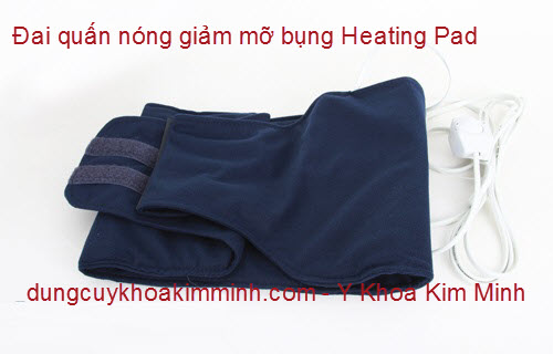 Đai quấn nóng giảm mỡ bụng Heating Pad