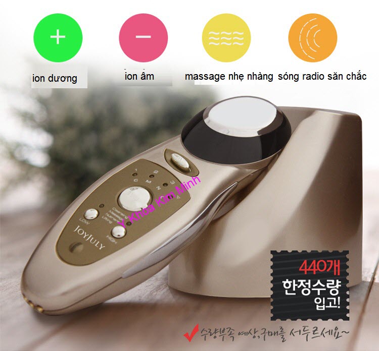 Máy đẩy dưỡng chất sóng siêu âm ion Hàn quốc JOYJULY bán tại Y Khoa Kim Minh