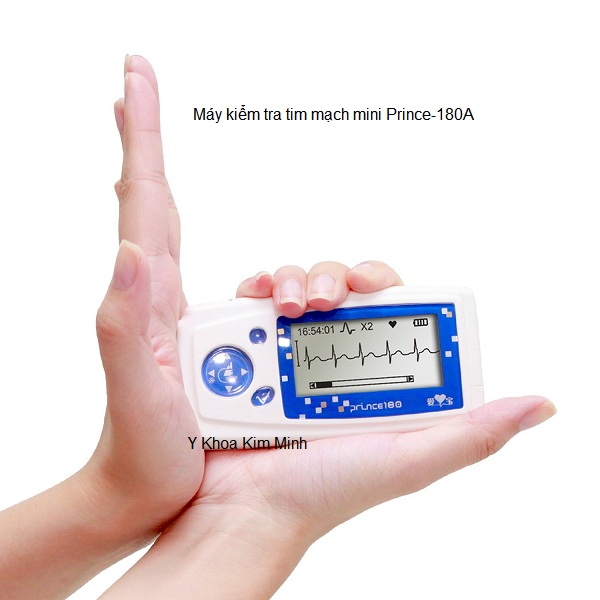 Máy kiểm tra tim mạch mini Prince-180A Y Khoa Kim Minh buôn bán