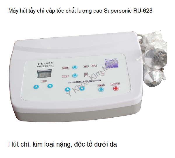 May hut thai chi doc to duoi da Supersonic RU-628 Y Khoa Kim Minh