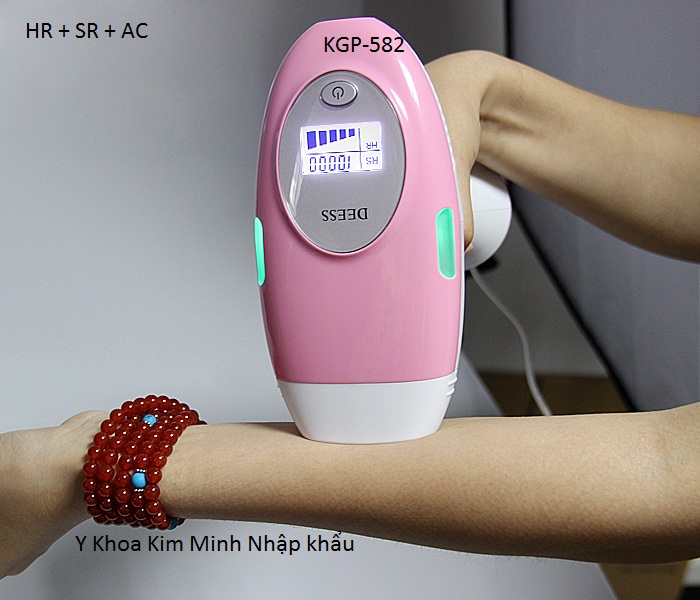 Máy triệt lông3 chức năng mini cầm tay KGP-582