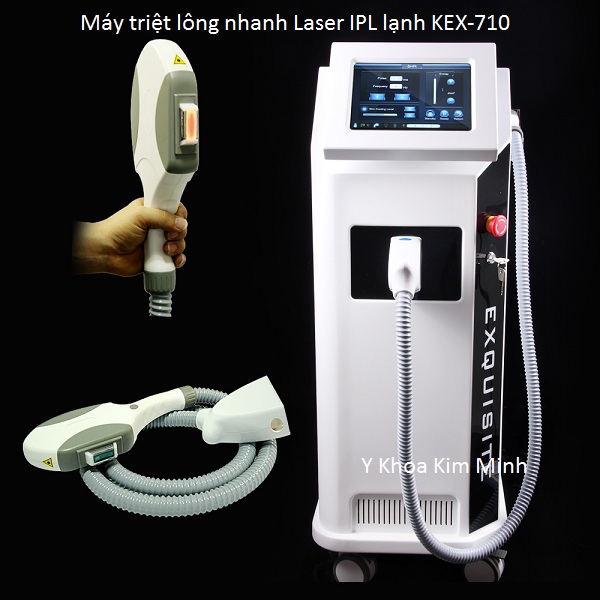 Máy triệt lông nhanh  SHR Laser IPL KEX-710