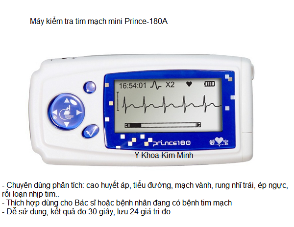 Máy đo tim mạch mini Prince-180A