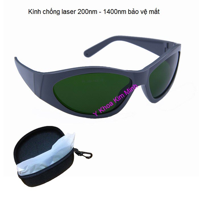 Kính chống tia laser 200nm-1400nm bảo vệ mắt