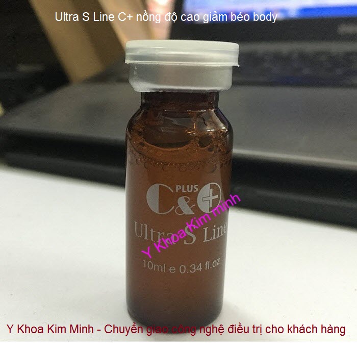 Tinh chất tiêm giảm béo body Ultra S Line C+ Hàn Quốc