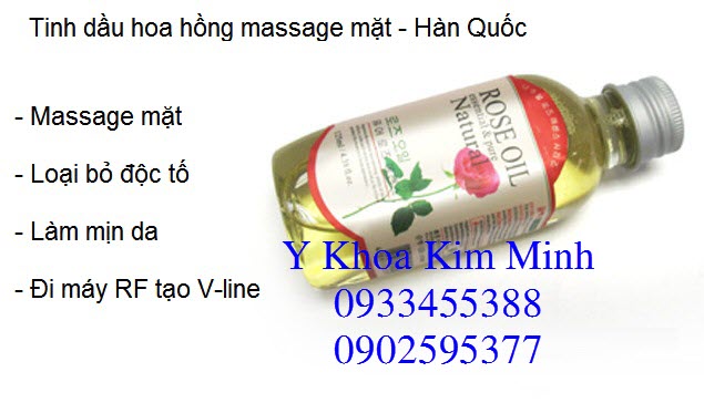 Tinh dầu massage mặt Hàn Quốc