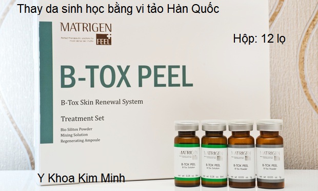 B-Tox Peel thay da sinh học vi tảo Hàn Quốc