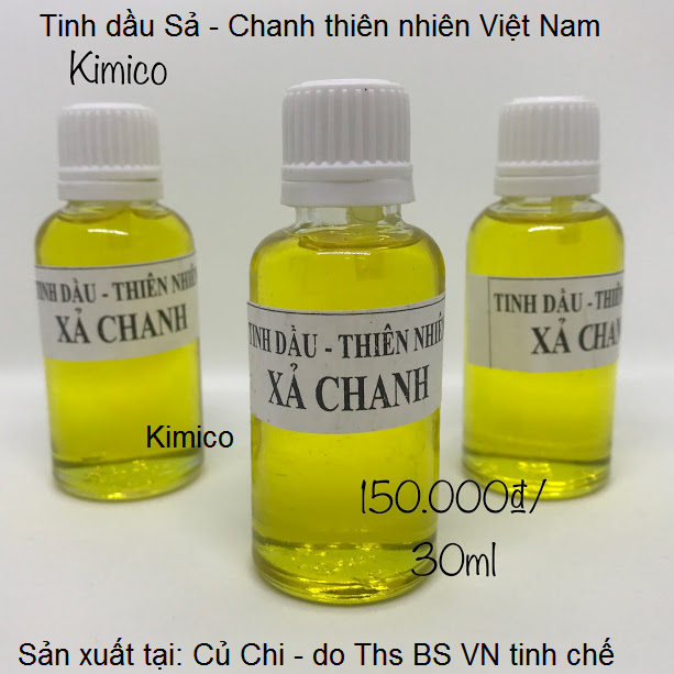 Tinh dầu sả chanh thiên nhiên Việt Nam