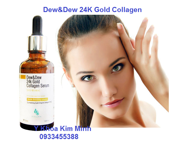 Serum Dew&Dew 24K Gold Collagen Korea